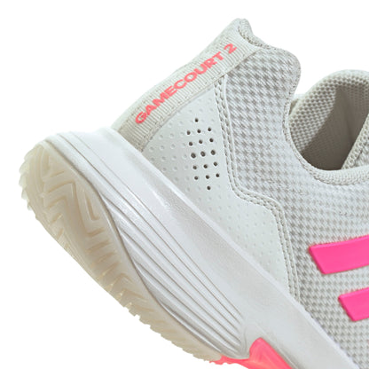 ADIDAS SHOE GAME COURT 2 WN WHITE/PINK/CORE BLACK (AW25)