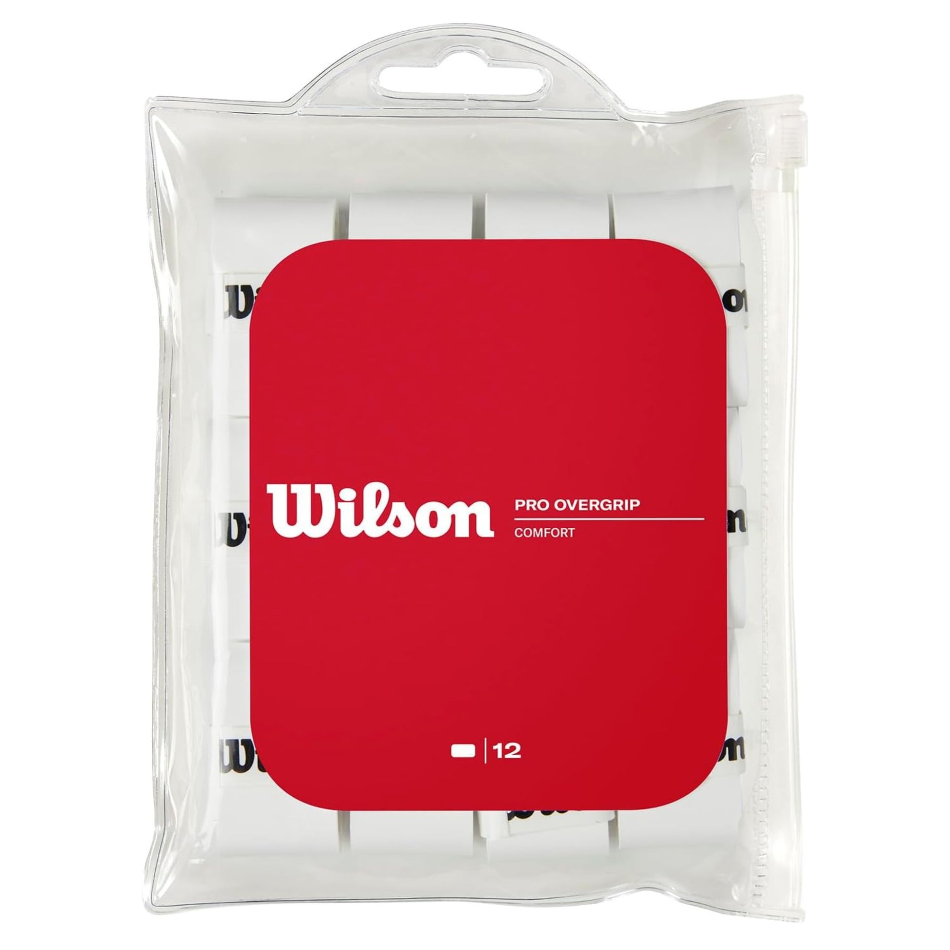 Wilson Pro Overgrip Packaging on a white background