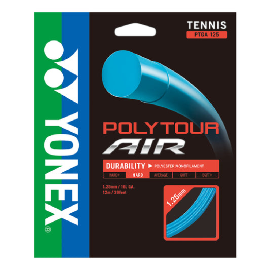YONEX STRING POLYTOUR AIR 1.25MM 16L BLU SET