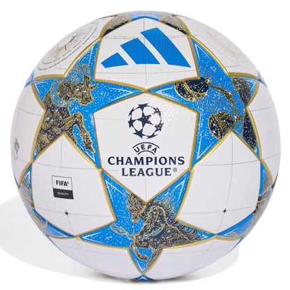 ADIDAS BALL SOCCER UCL LEAGUE STAGE WHITE/BLUE/GOLD (AW25) 05
