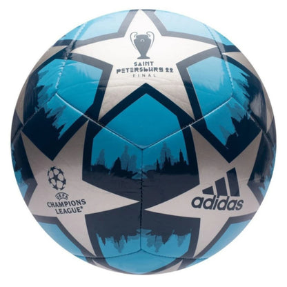 ADIDAS BALL SOCCER UCL CLUB ST PETERSBURG BLU/SIL