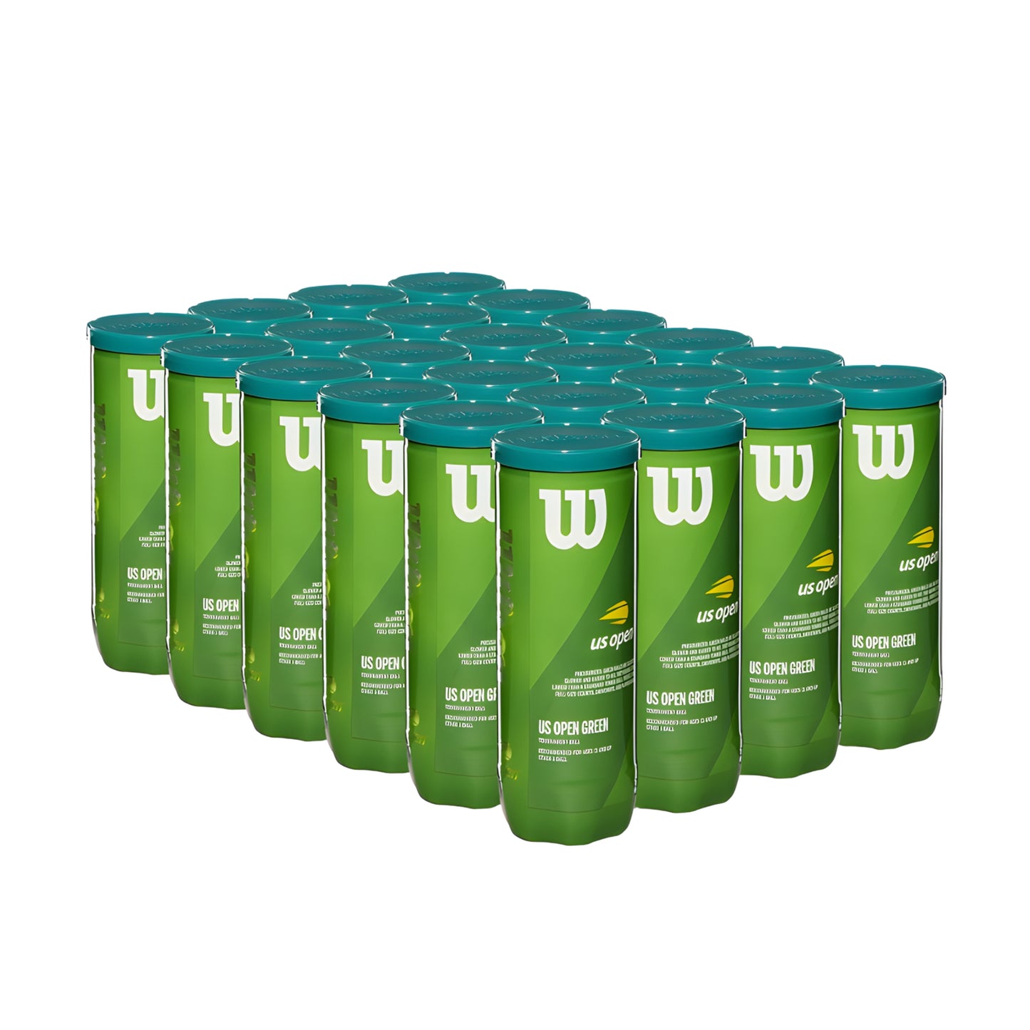 WILSON BALL TENNIS US OPEN STAGE 1 GREEN / BOX (72)