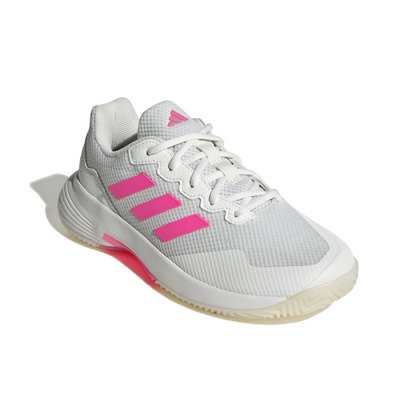 ADIDAS SHOE GAME COURT 2 WN WHITE/PINK/CORE BLACK (AW25)