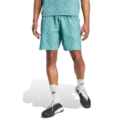 ADIDAS SHORT CLUB CLIMACOOL GRAPHIC 7INCH MN POWER TEAL/PRELOVED TEAL (AW25)