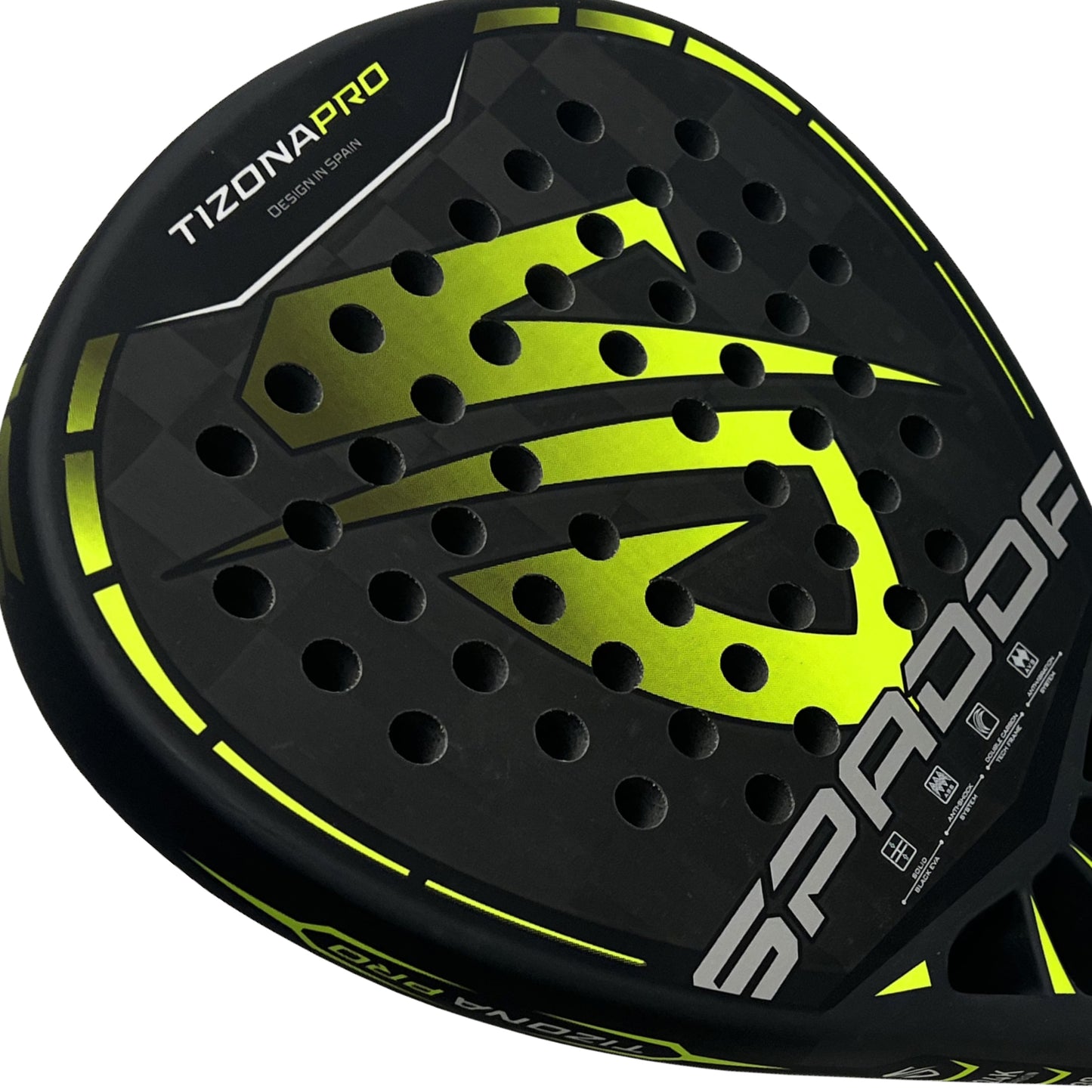 SPADDA PADEL TIZONA PRO 24K 360G