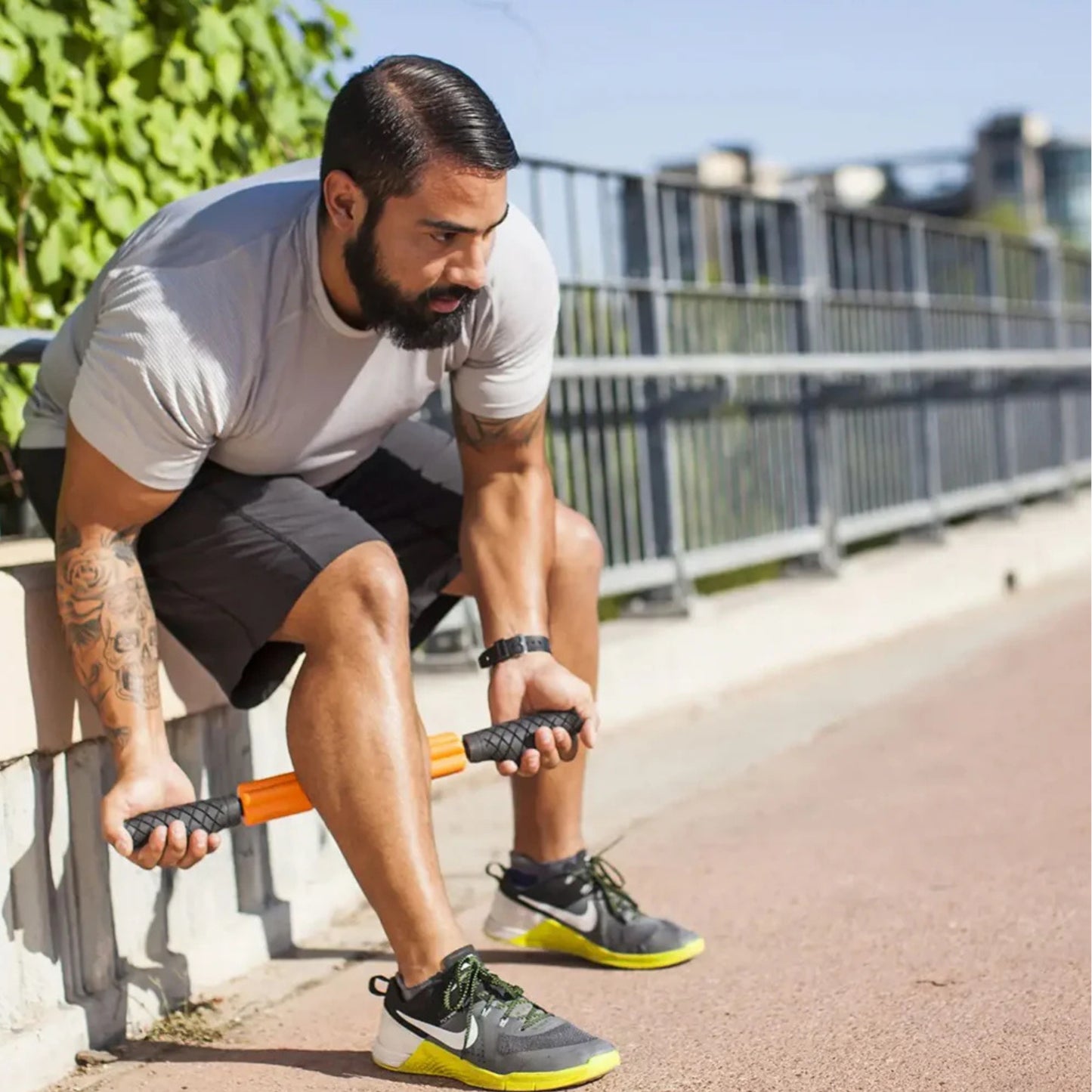 TRIGGER POINT ROLLER FOAM GRID STK HAND-HELD ORG