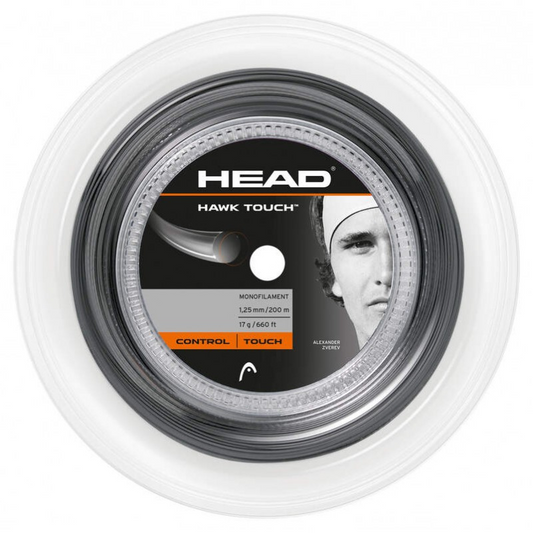HEAD STRING HAWK TOUCH 17G 1.25MM ANTHRACITE / REEL