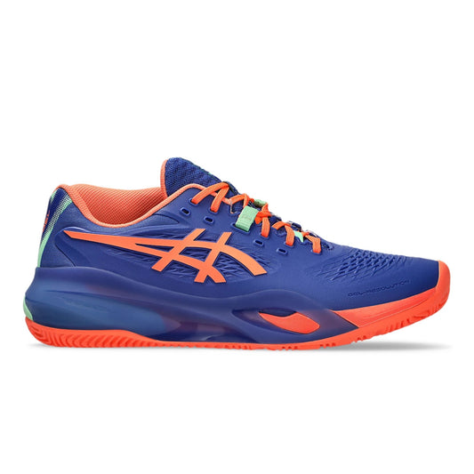 ASICS SHOE G-RESOLUTION X PADEL MN DARK COBALT/VIVID CORAL (AW25)