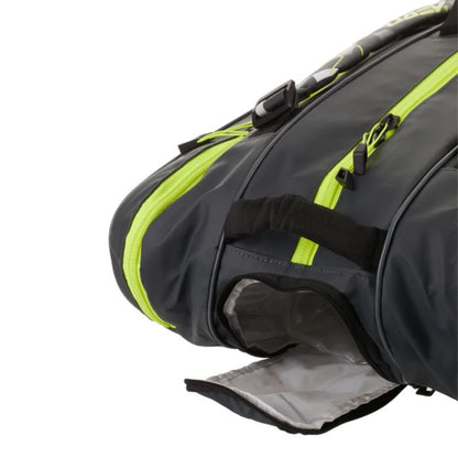 BABOLAT BAG ALCARAZ PURE AERO 12R GREY/YELLOW