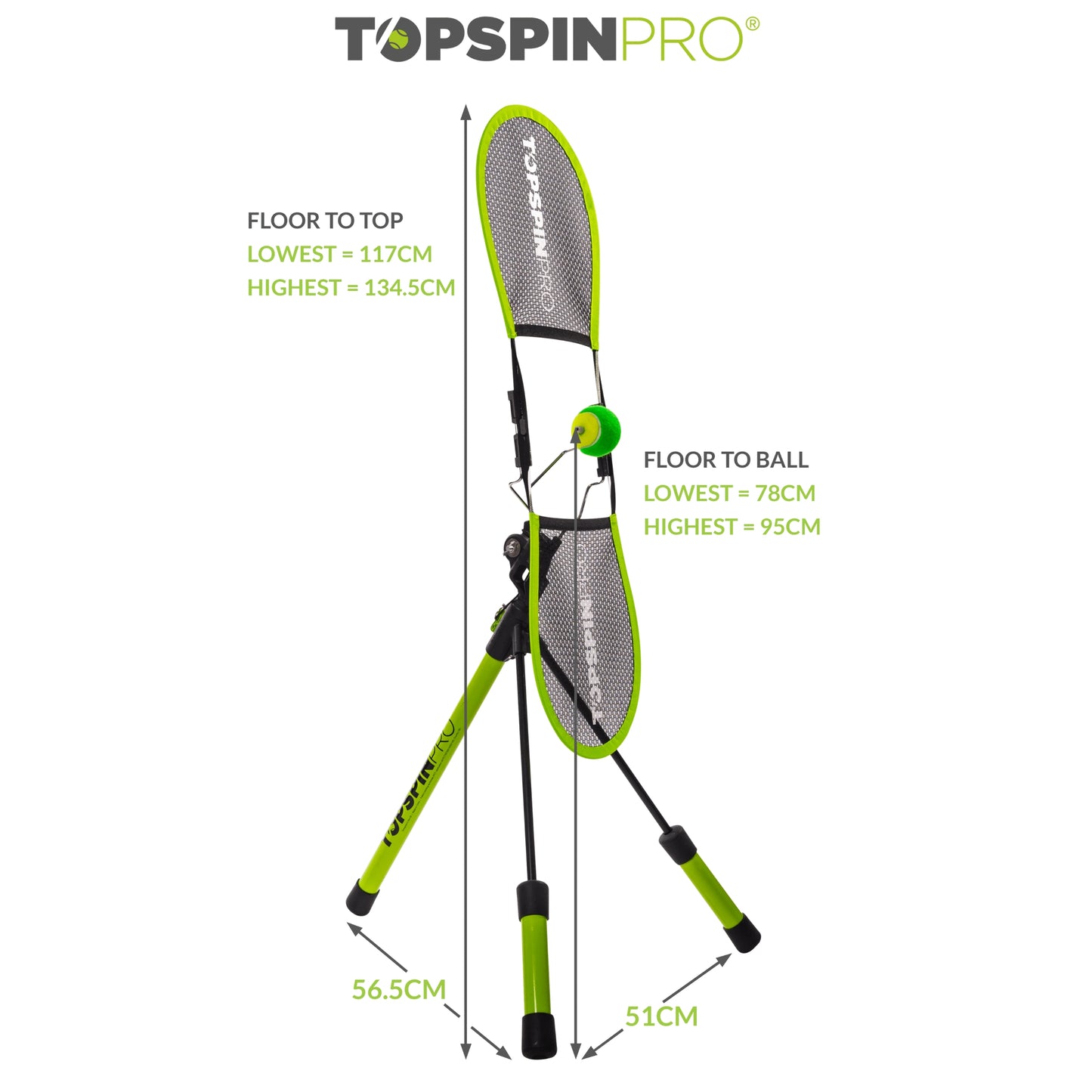 TOPSPIN PRO TENNIS TRAINING AID MK2