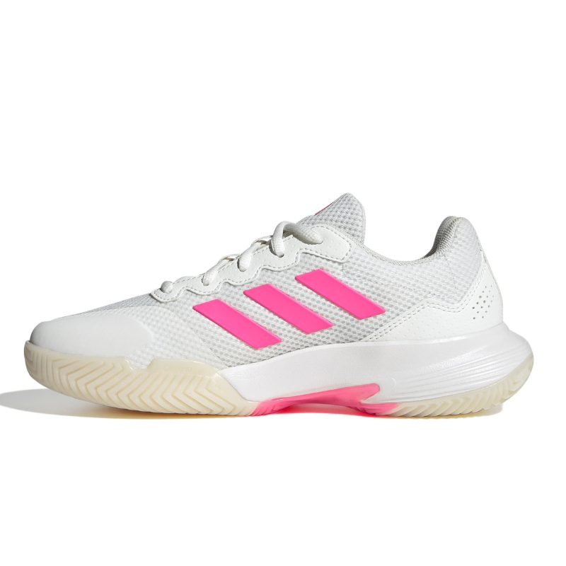 ADIDAS SHOE GAME COURT 2 WN WHITE/PINK/CORE BLACK (AW25)