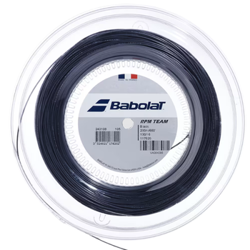 BABOLAT STRING RPM TEAM BLACK 16G 1.30MM / REEL