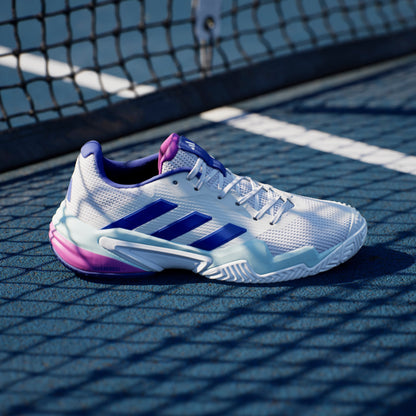 ADIDAS SHOE BARRICADE 13 MN WHITE/LUCID BLUE (AW24)