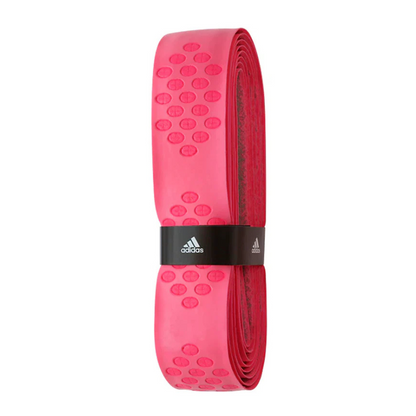 Pink grip tape with Adidas logo on a white background