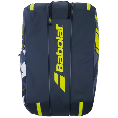 BABOLAT BAG ALCARAZ PURE AERO 12R GREY/YELLOW