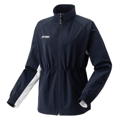 Navy blue jacket with Yonex logo on a white background
