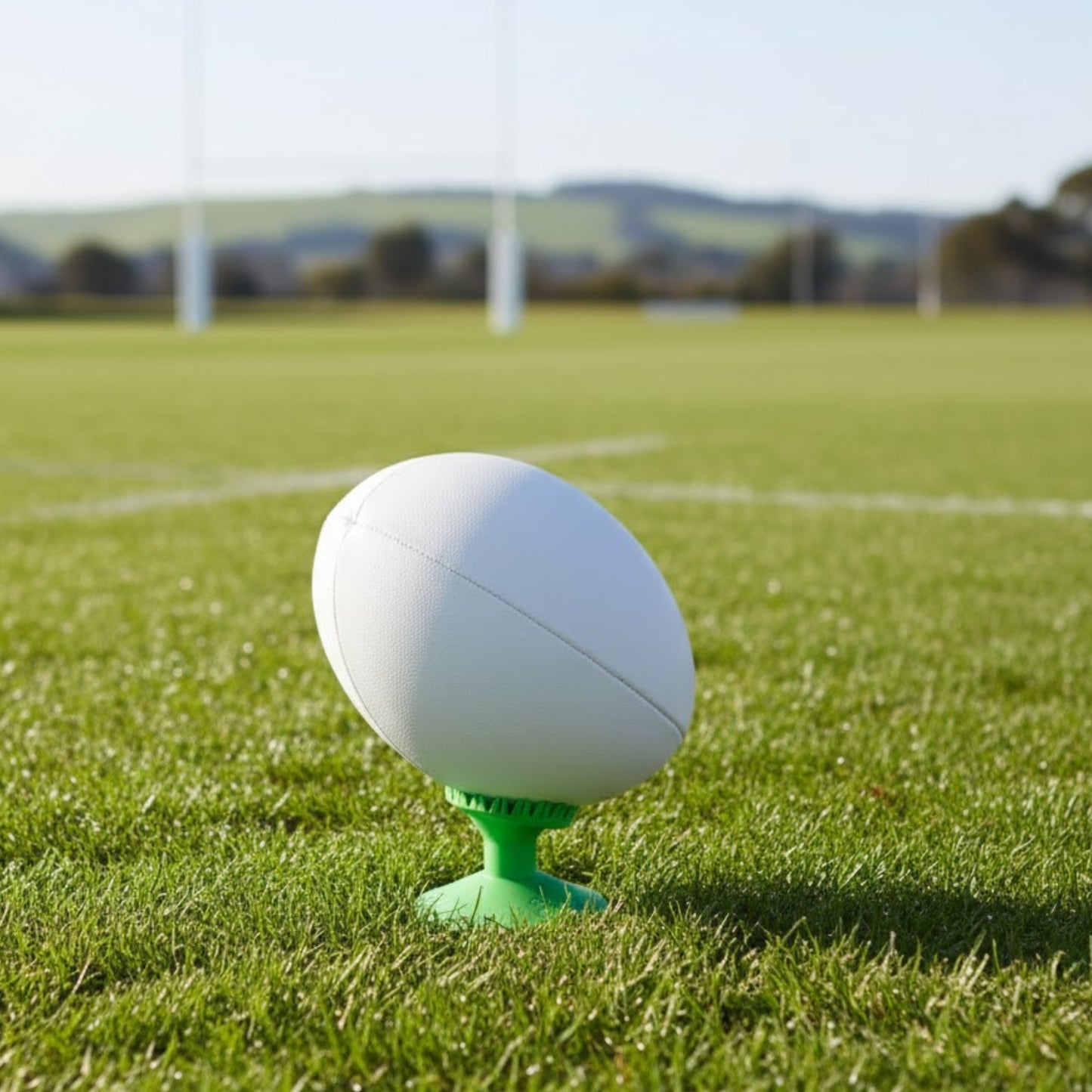 SUPERTEE RUGBY KICKING TEE GREEN 100MM