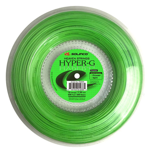 SOLINCO STRING HYPER-G 16L 1.25MM GRN / REEL