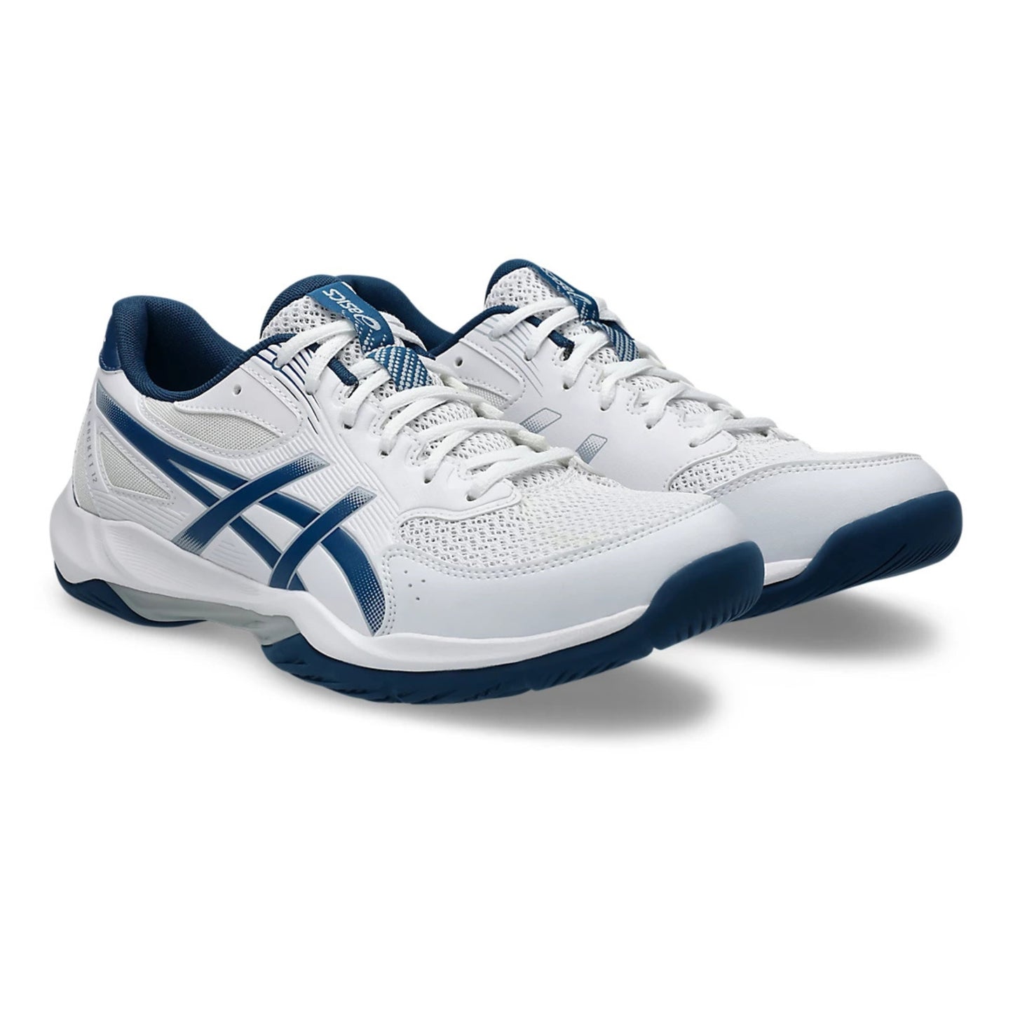 ASICS SHOE G-ROCKET 12 MN WHITE/MAKO BLUE (AW25)