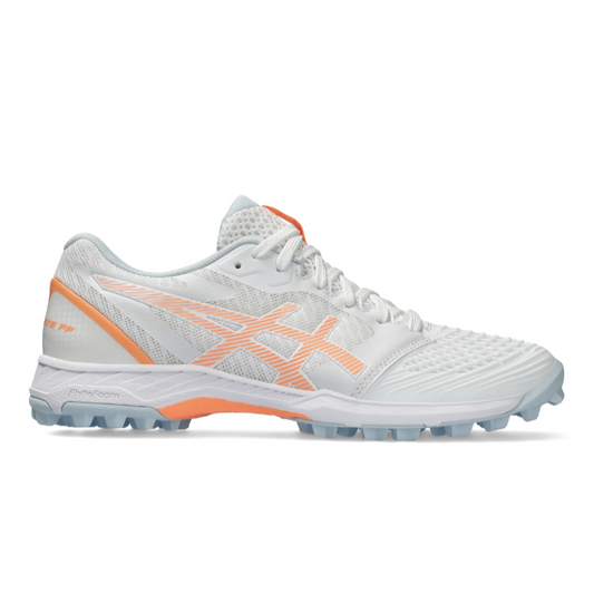 ASICS SHOE HOCKEY FIELD ULTIMATE FF 2 WN WHITE/BRIGHT SUNSTONE (SS25)