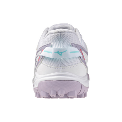 MIZUNO SHOE WAVE LYNX UNISEX WHITE/VIOLET INDIGO (SS25)
