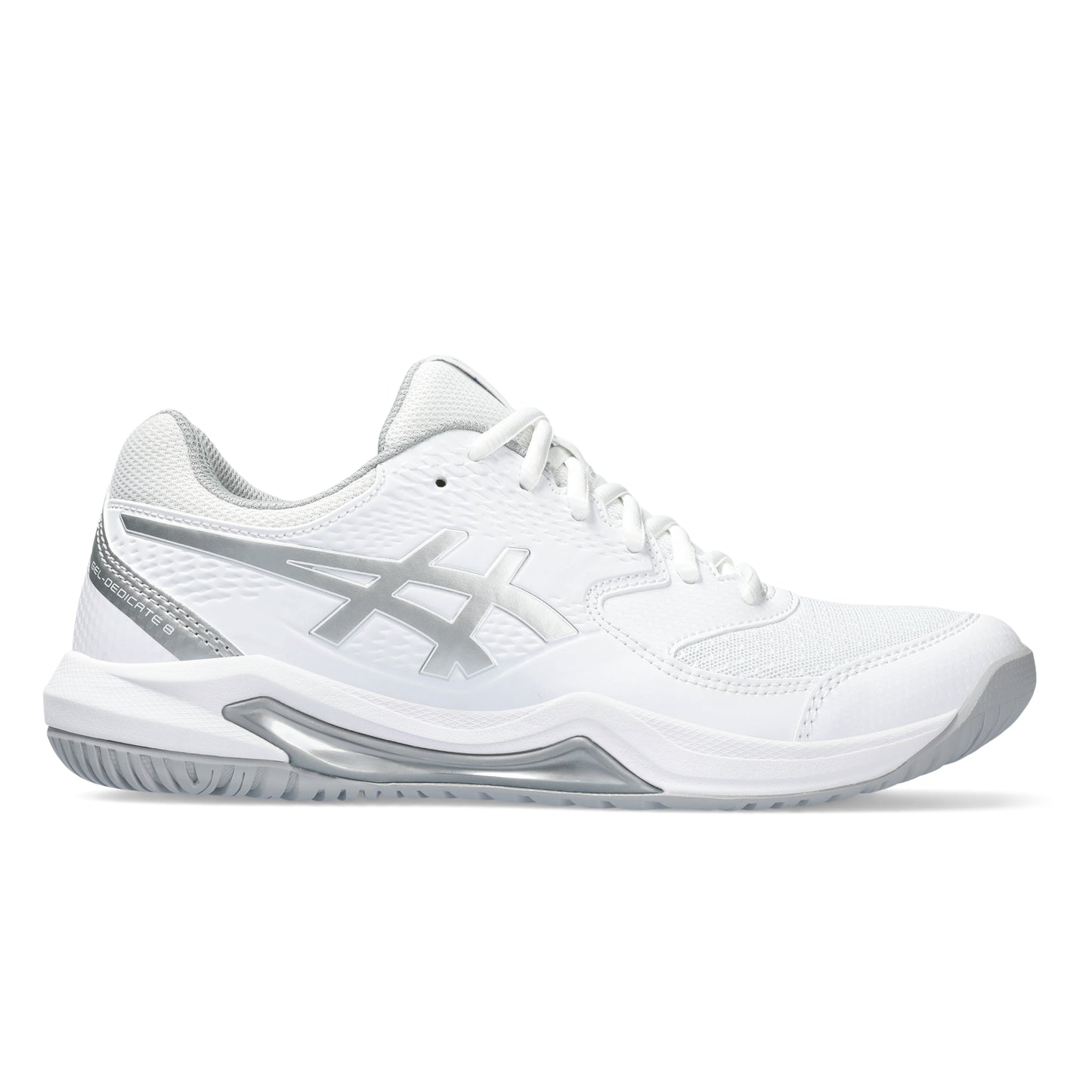 ASICS SHOE G-DEDICATE 8 WN WHITE/SILVER (SS26)