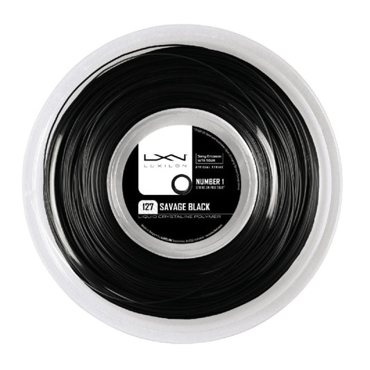 LUXILON STRING SAVAGE BLK 16L 1.27MM REEL