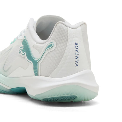 PUMA SHOE VANTAGE NITRO GAME ON W+ WN WHITE/BALTIC SEA BLUE (SS26)