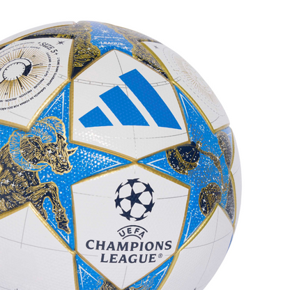 ADIDAS BALL SOCCER UCL LEAGUE STAGE WHITE/BLUE/GOLD (AW25) 05