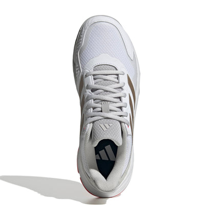 ADIDAS SHOE COURTJAM CONTROL 3 WN WHITE/METALLIC/LUCID RED (SS25)