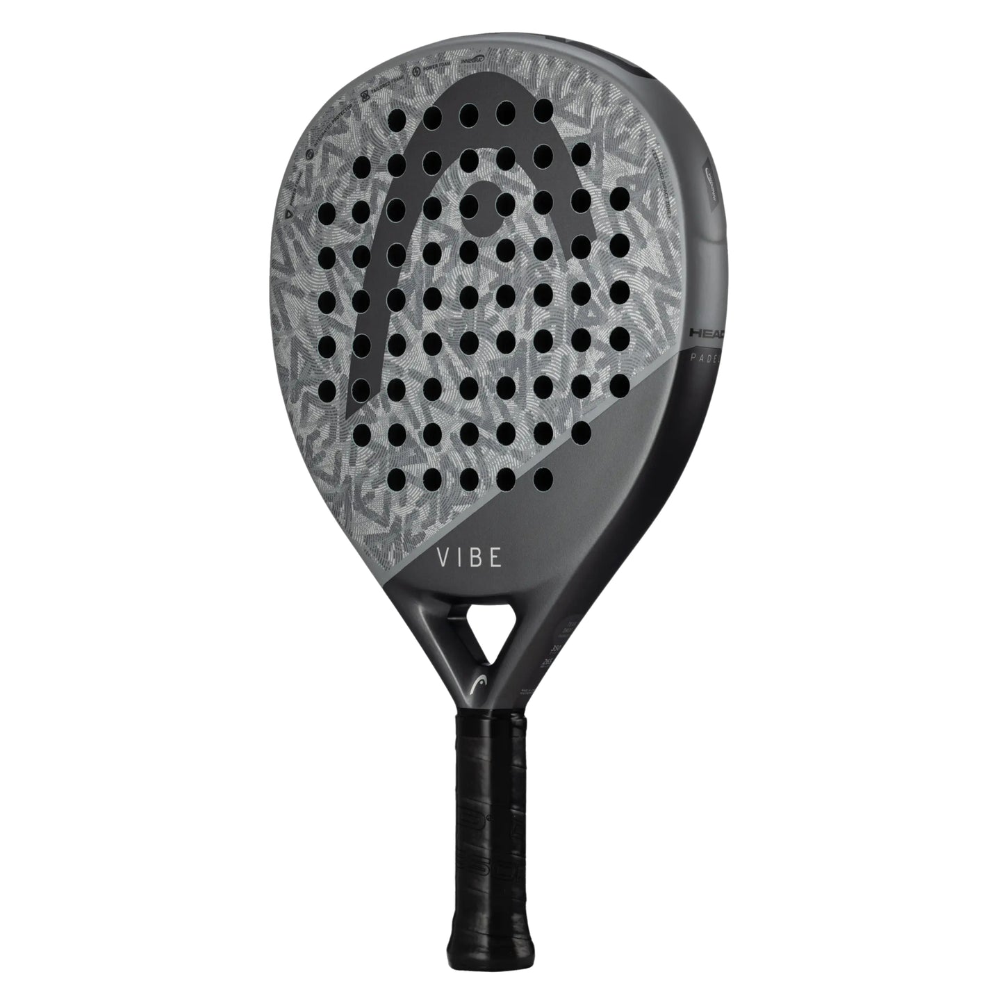 HEAD PADEL VIBE 350G GREY/BLACK (2025)
