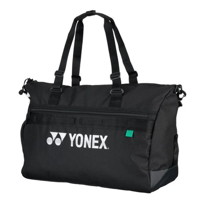 Black Yonex bag on a white background