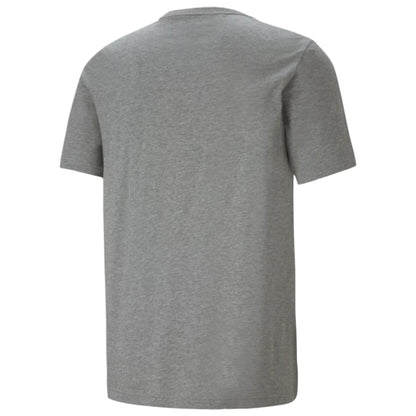 PUMA SHIRT TEE ESS LOGO GRAY HEATHER (AW24)
