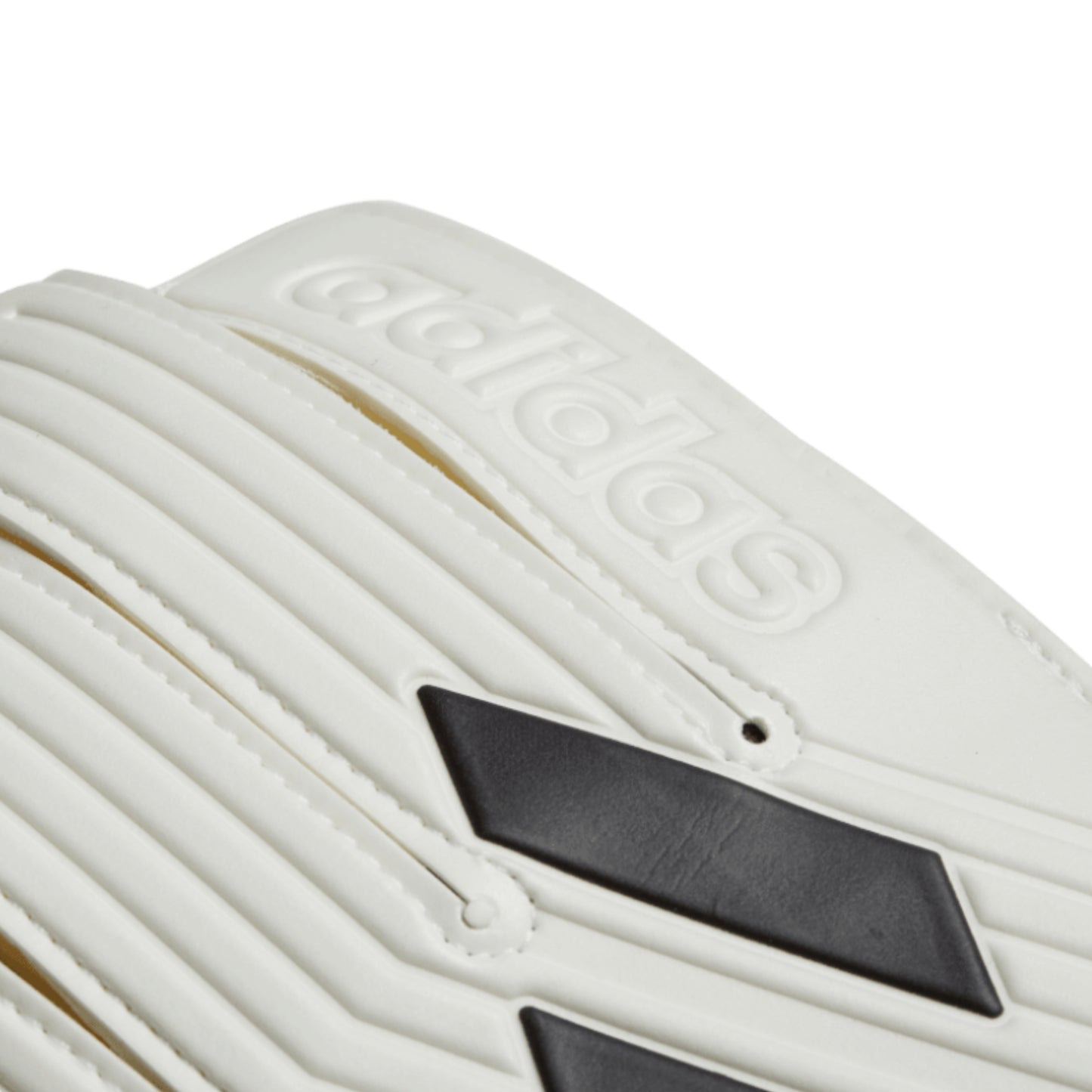 Close-up of Adidas gloves on a white background