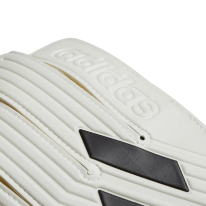 Close-up of Adidas gloves on a white background