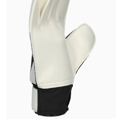White glove with black accents on a white background