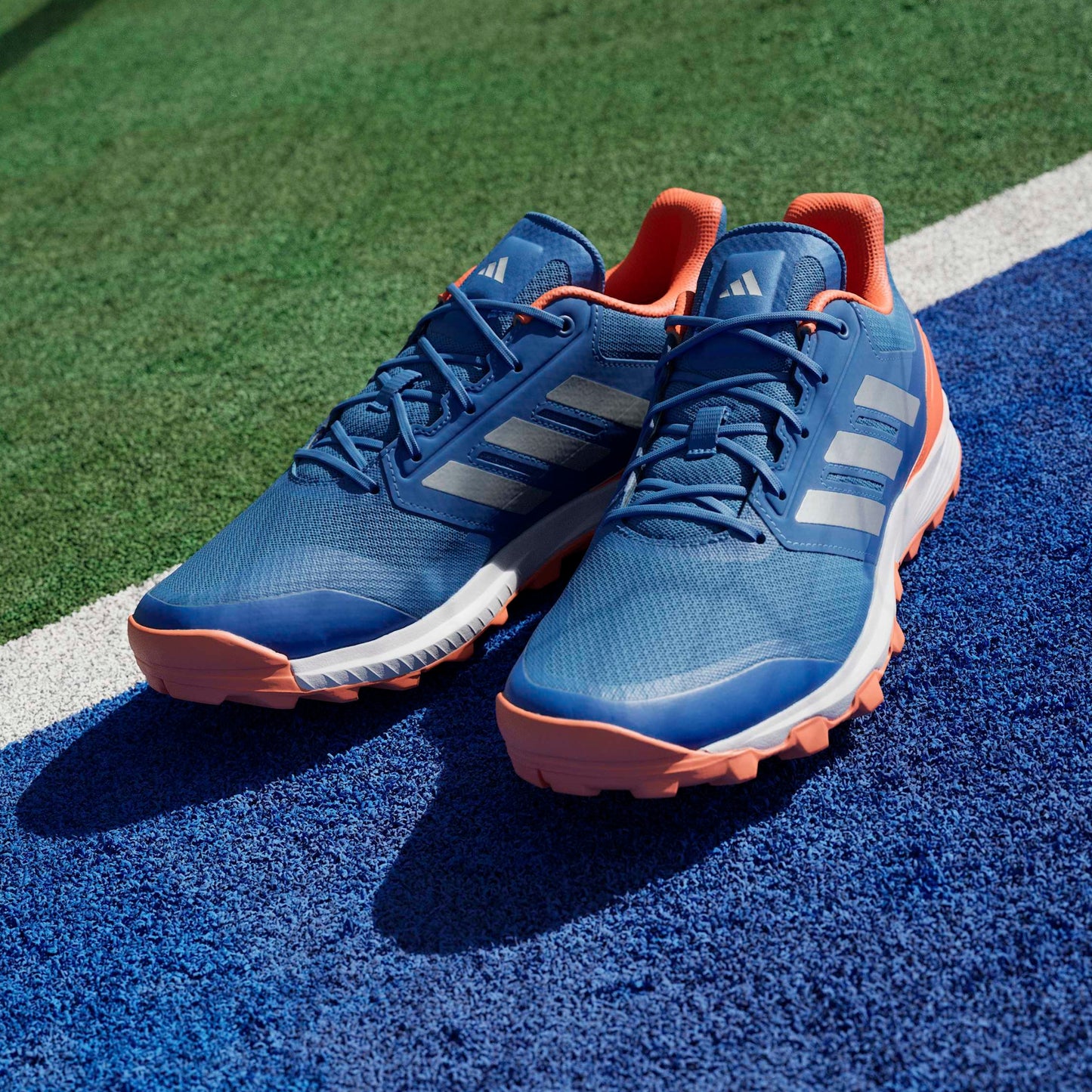 ADIDAS SHOE HOCKEY FLEXCLOUD 2.1 UNI ROYAL BLUE/ORANGE (AW25)