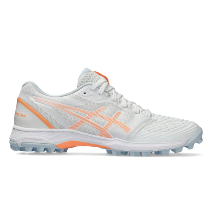 ASICS SHOE HOCKEY FIELD ULTIMATE FF 2 WN WHITE/BRIGHT SUNSTONE (SS25)