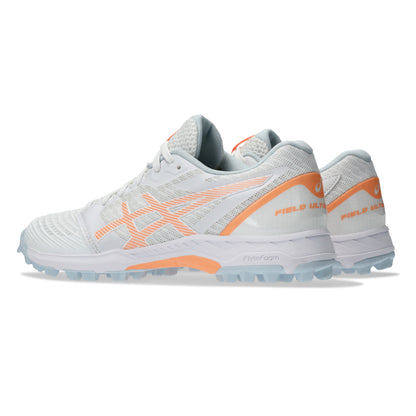 ASICS SHOE HOCKEY FIELD ULTIMATE FF 2 WN WHITE/BRIGHT SUNSTONE (SS25)