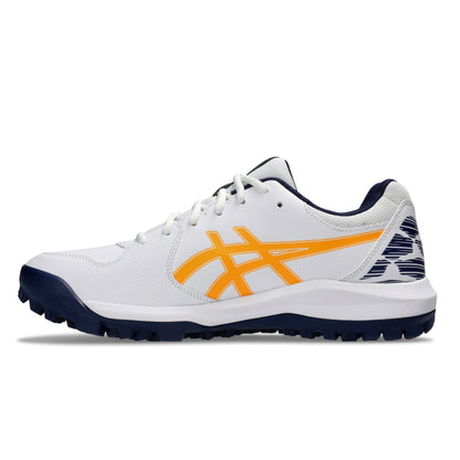 ASICS SHOE HOCKEY G-LETHAL FIELD 2 MN WHITE/STADIUM ORANGE (AW24)