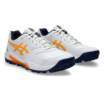 ASICS SHOE HOCKEY G-LETHAL FIELD 2 MN WHITE/STADIUM ORANGE (AW24)