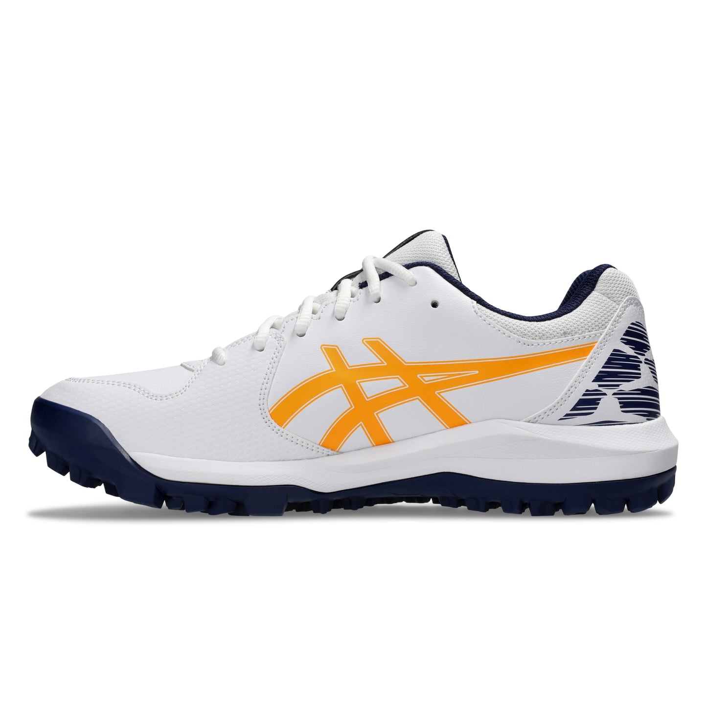 ASICS SHOE HOCKEY G-LETHAL FIELD 2 MN WHITE/STADIUM ORANGE (AW24)