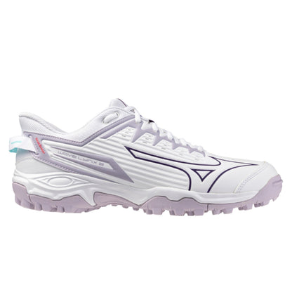 MIZUNO SHOE WAVE LYNX UNISEX WHITE/VIOLET INDIGO (SS25)