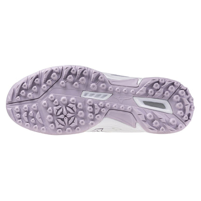 MIZUNO SHOE WAVE LYNX UNISEX WHITE/VIOLET INDIGO (SS25)