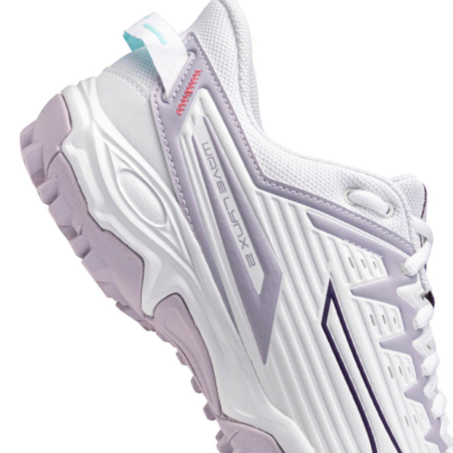 MIZUNO SHOE WAVE LYNX UNISEX WHITE/VIOLET INDIGO (SS25)