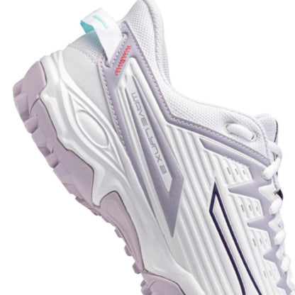 MIZUNO SHOE WAVE LYNX UNISEX WHITE/VIOLET INDIGO (SS25)