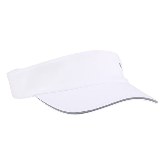 Puma White visor cap on a white background