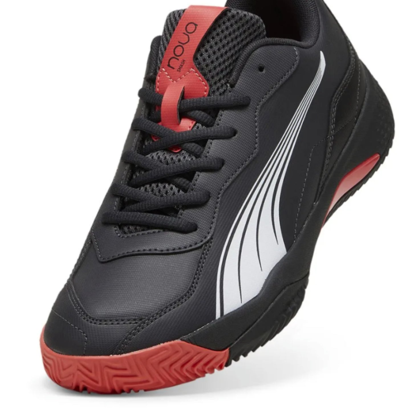 PUMA SHOE NOVA SMASH MN BLACK/RED (AW24)