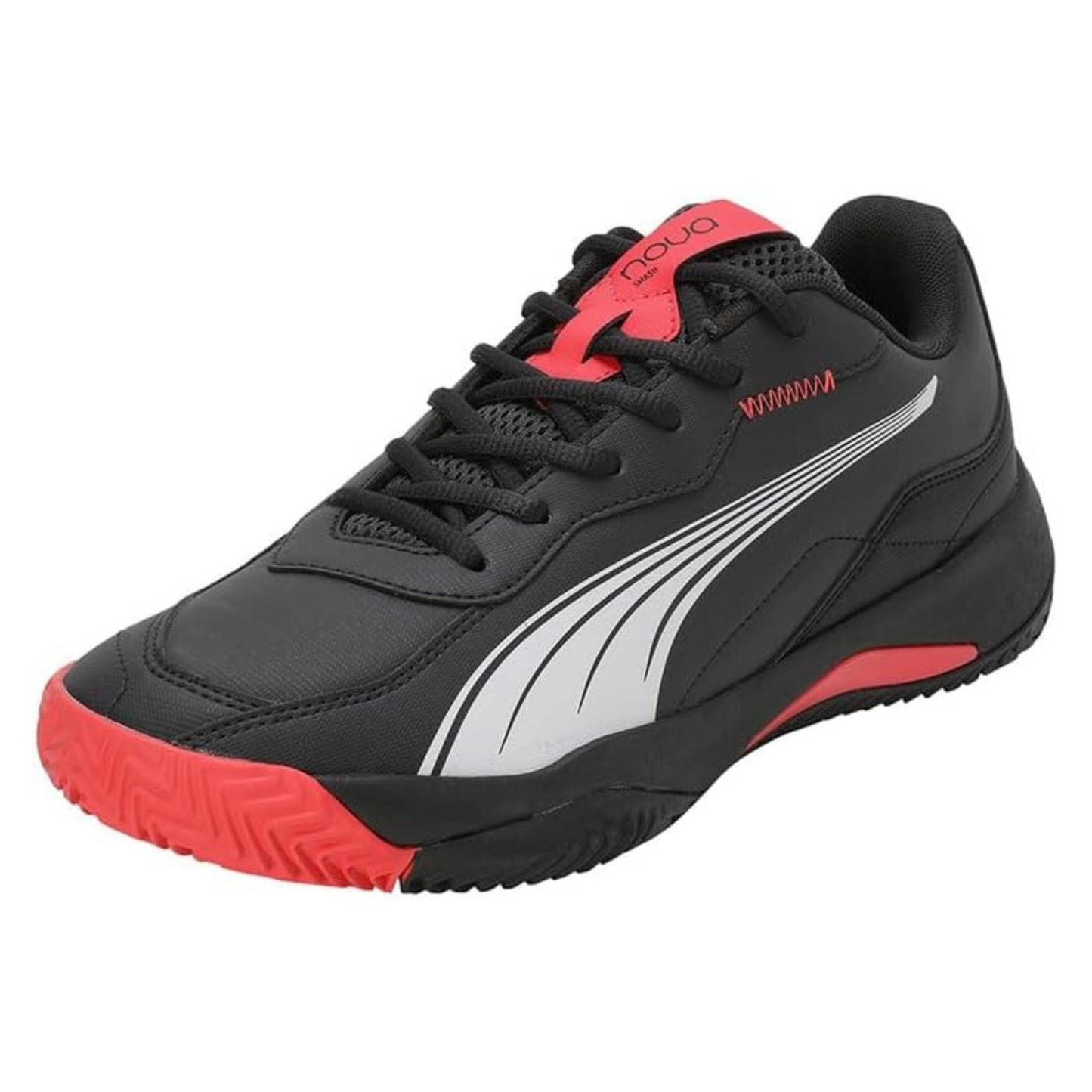 PUMA SHOE NOVA SMASH MN BLACK/RED (AW24)