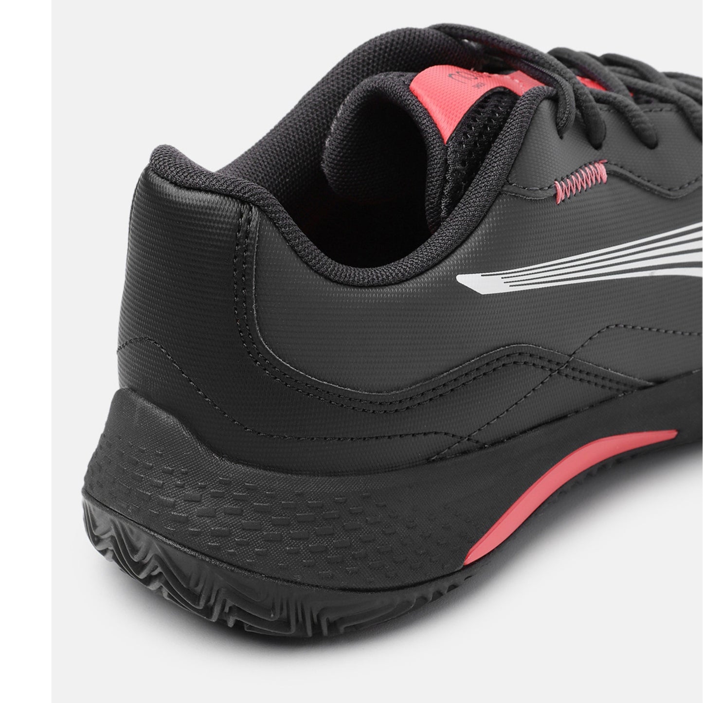 PUMA SHOE NOVA SMASH MN BLACK/RED (AW24)